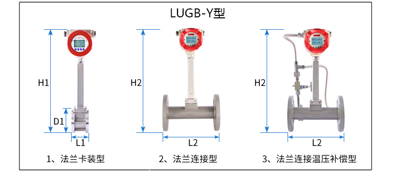 涡街流量计尺寸